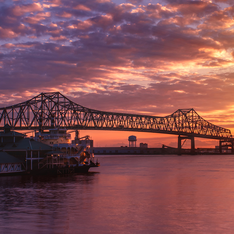 Baton Rouge sunset